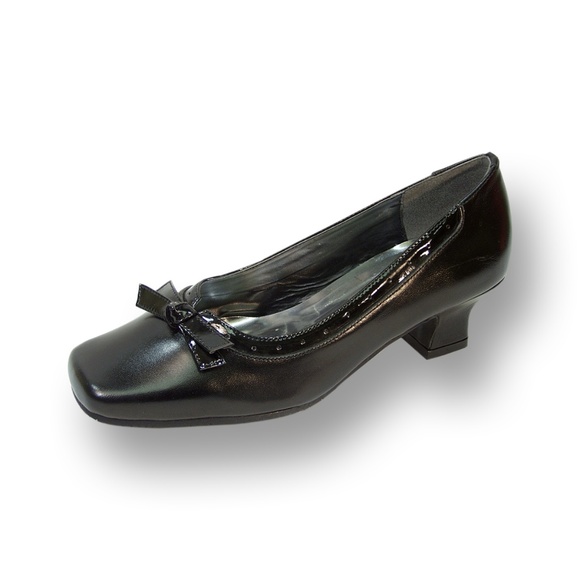 👠Peerage Bess Women Wide Width Leather Dress Pump for Any Wardrobe Style 👠 - Picture 1 of 8